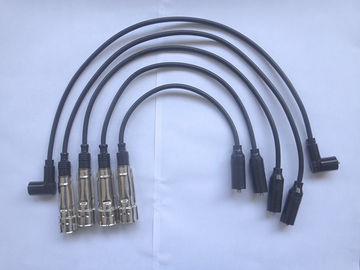 I connettori del cavo della candela del silicone 90 gradi hanno piegato 1 KΩ